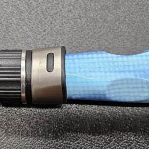 #578 Gnarly Noodle "Glow" 36 Inch Ice Rod, White Ash Grips