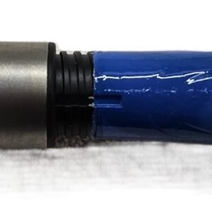 #593 Gnarly Noodle "Cool Blue" 36 Inch Ice Rod, Mulberry Grips