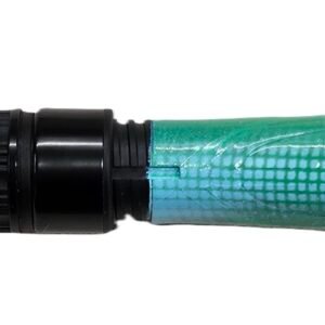 #601 Gnarly Noodle "Mean Green" 36 Inch Ice Rod, Staghorn Sumac Grips